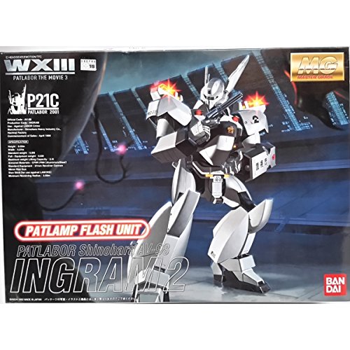 1/35 MG WXIII版 イングラム2号機 点滅式パトランプLED電飾ユニット付画像