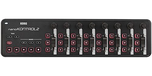 KORG (コルグ) MIDIコントローラー黒 nanoKONTROL 2 BK ナノコントローラー MIDIキーボード
