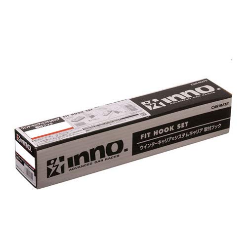 カーメイト(Carmate) inno(イノー) ベースキャリア 車種別フック 適合車種： CX-8 H29.12～R6.1 (KG2P / KG5P) フラッシュレール無 等 ←こちらの車両にINNO ベース キャリア を取り付けする際に必要なパーツです K703