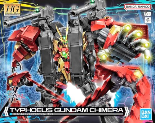 BANDAI SPIRITS(バンダイ スピリッツ) HG ガンダムビルドメタバース ティフォエウスガンダム・キメラ 1/144スケール 色分け済みプラモデル