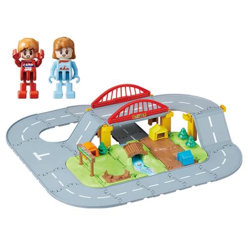 タカラトミー キャンプ場で遊ぼう！トミカタウン立体レイアウトセット