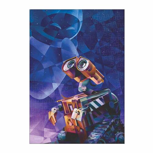 テンヨー(Tenyo) 日本製 266ピース ステンドアート ぎゅっとシリーズ ジグソーパズル ディズニー Wall・E's Wish (18.2x25.7cm) DSG-266-987 フレーム付き スタンド・バー付き エンブレム・プレード付き サービスカード付き