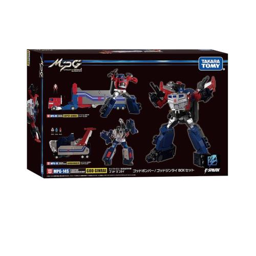 予約期間は終了しましたタカラトミー(TAKARA TOMY) 国内:タカラトミーモールトランスフォーマー MPG-14S ゴッドボンバー/ゴッドジンライBOXセット