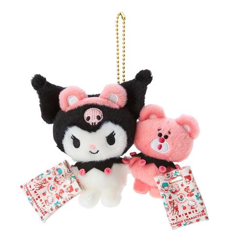 サンリオ(SANRIO) サンリオ マスコットホルダー SWIMMER×SANRIO CHARACTERS クロミ クロミちゃん kuromi 11×10.5×4.5cm キャラクター 476617 SANRIO