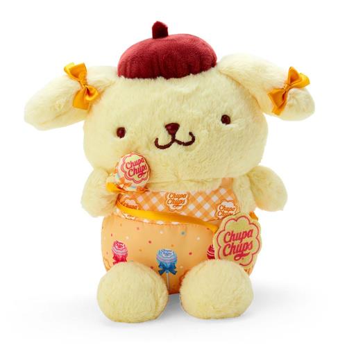 サンリオ(SANRIO) サンリオ ぬいぐるみL チュッパチャプスコラボ第2弾 ポムポムプリン プリン POMPOMPURIN 20.5×22×17cm キャラクター 040215 SANRIO
