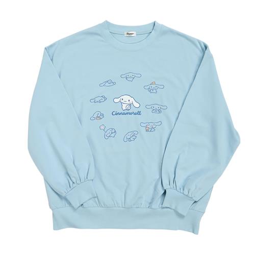 シナモロール×こぎみゅん トレーナー レディースMサイズ HG 288427 DollyMix CINNAMOROLL コギミュン サンリオ 楽天市場】シナモロール×こぎみゅん トレーナー レディースM