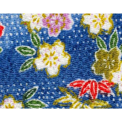 KIYOHARA ちりめん プリント ポリエステル100% 5m巻き CM500 5164 手芸・ハンドメイド用品