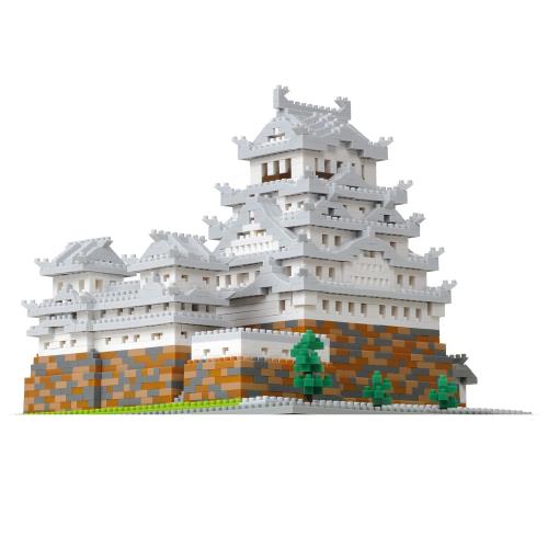 カワダ(Kawada) ナノ差しつかえる 姫路城 晴れ晴れしい～版 NB-051 ブロック-おもちゃ