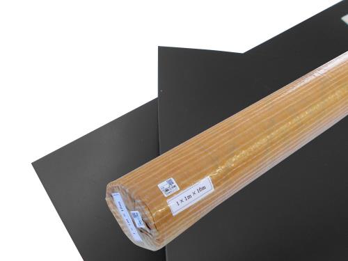 WAKI 天然ゴム腰かけ 長巻 1mmX1000mmX10m 黒