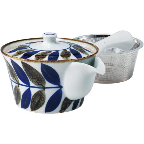 波佐見焼 急須 カズラ (スーパーステンレス 茶こし付) 容量約270ml 日本製 18390