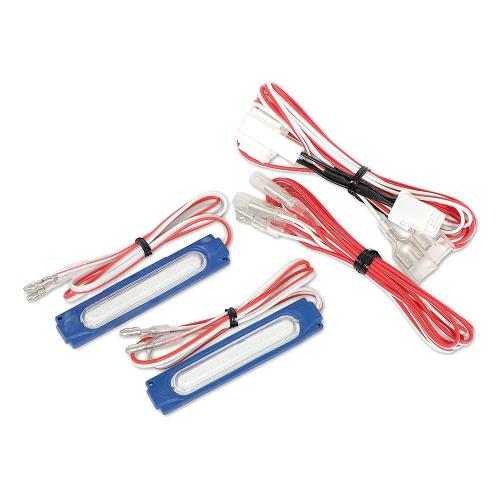 YOURS(ユアーズ). タフト 専用 LED フットランプ キット ブルー 専用設計 簡単取付 TAFT ダイハツ DAIHATSU y212-019 [5] M