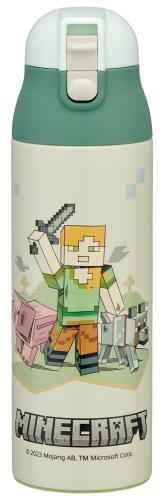 スケーター (skater) マグボトル 490ml 保温 保冷 ステンレス 水筒 Minecraftマインクラフト SDPC5