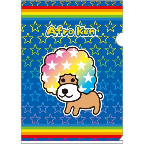 犬キャラクタークリアファイル4枚セット 楽天市場】クリアファイル A4 アフロ犬 2枚セット クリア