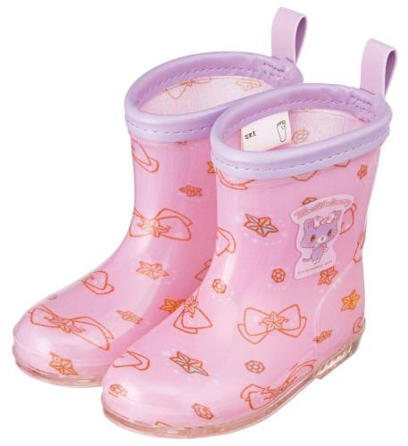 スケーター (skater) レインブーツ シューズ 長靴 子供用 ミュークルドリーミー サンリオ 反射テープ付 14cm RIBT1画像