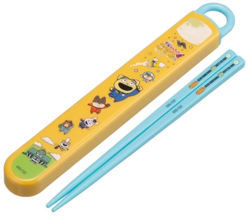 スケーター(Skater) 子供用 箸 箸箱セット 16.5cm お弁当用 抗菌加工 開けやすいスライド式 日本製 男の子 女の子 宇宙なんちゃら こてつくん 23 ABS2AMAG-A画像
