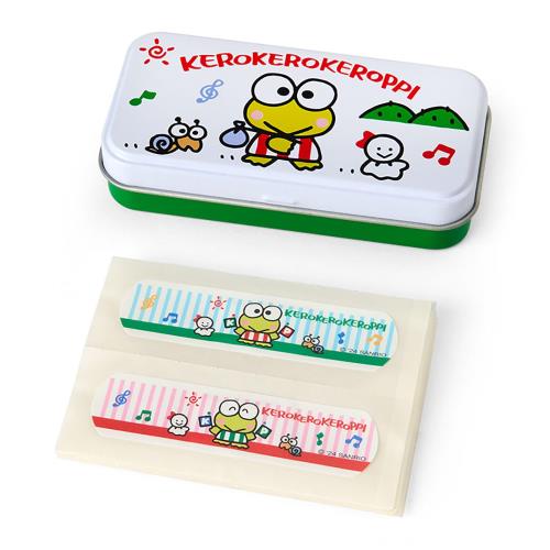 サンリオ(SANRIO) 絆創膏＆缶ケース（身の回り雑貨 いつまでもサンリオ） けろけろけろっぴ 10枚入り（2柄×各5枚） 452513画像