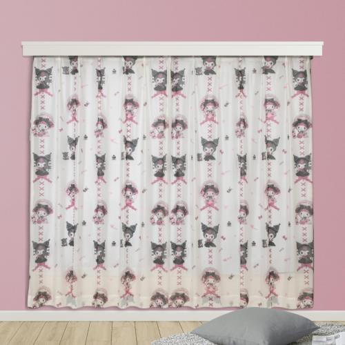 サンリオ(SANRIO) マイメロディクロミ UVカット 外から見えにくい レースカーテン 幅100×176cm丈 2枚セット サンリオ SANRIO マイメロ 丸洗い可 キャラクター SB-686-S 4,877円