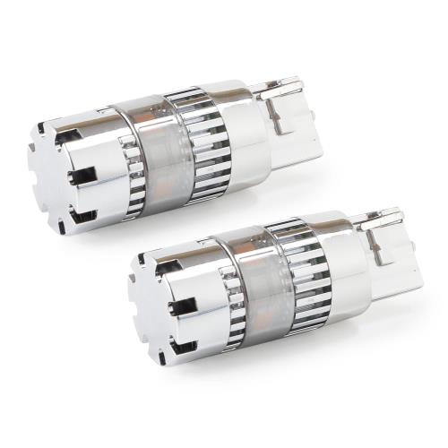YOURS(ユアーズ) ヴェゼル RV系 LED ウインカーバルブ プロジェクター付き 抵抗内蔵 2個 1set フルメッキステルスバルブ VEZEL RV ホンダ HONDA y39-011 [2] M