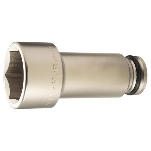 トネ(TONE) インパクト用超ロングソケット(6角) 6NV-50L150 差込角19.0mm(3/4) 二面幅50mm