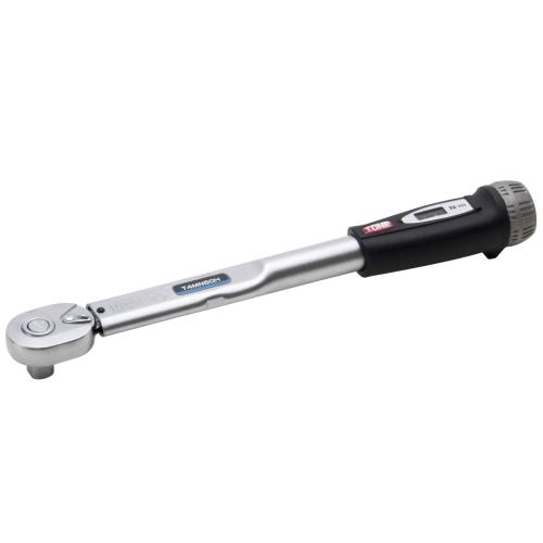 トネ(TONE) プレセット形トルクレンチ(ダイレクトセット・ホールドタイプ) T4MN50H 差込角12.7mm(1/2) ブラック 50N・m