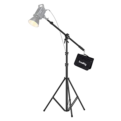 SmallRig RA-S280A ライトスタンド 撮影 ブームアーム付き 耐荷重5kg 高さ調整可能（280cmまで）ストロボ ビデオライト用 ソフトボックス用 三脚 3737