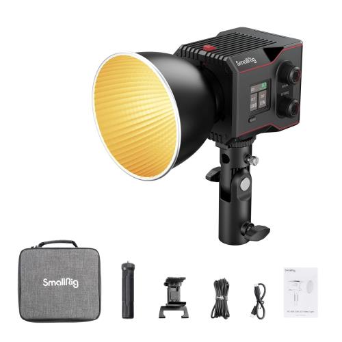 SmallRig RC60B COB LED 映像媒体点火装置 60W 蓄電池内蔵 パウダーコンパクト 二色色体温 2700K-6500K 高演色 CRI 97+ TLCI 98+ TM-30 Rg 100 TM-30 Rf 96 放熱そのとおり 静音 9類概念の点火装置成り行き 常定光 昼光平衡にする 映画化用 助けること光 納める御徒面子付き添い人 USB PD手っとり早い申し受ける スモールリグ 4376