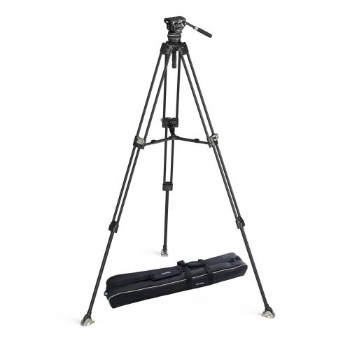 SmallRig 録画媒体三脚 炭素製 3段 2WAY雲台耐荷重10kg 高さ94~197糎 大型 伸縮式 プロフルードビデオ雲台 写真機用3脚 高耐久 生き胆式 坦々たる軍事基地 録画媒体一揃いの道具 スモールリグ AD-100 3989