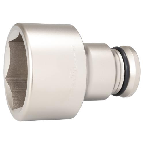 トネ(TONE) インパクト用ロングソケット 8NV-75L 差込角25.4mm(1) 二面幅75mm