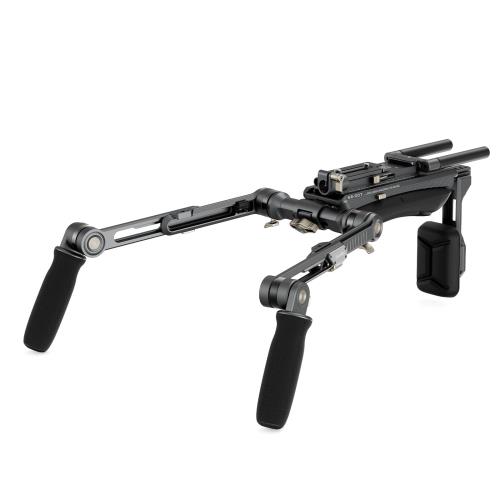 SmallRig HawkLock 肩肉 トレーラー 一揃いの道具 鏡鑑受け答え 写真機/テレビカメラ用肩肉 受け支える 取り合わせ ワンタッチ クイック合わせる Arca-Swiss/MFT 相応う SR007 Pro 4181