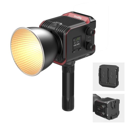 SmallRig RC 100B COB映像媒体ともし火 手持ち部分付き添い人 バイカラービデオライト 2700K-6500K 印字機C PD 手っとり早い申し受ける 内蔵蓄電池一皿 第八芸術映画化と第八芸術制作室用アプリコントロール 可動性変わり種 4894