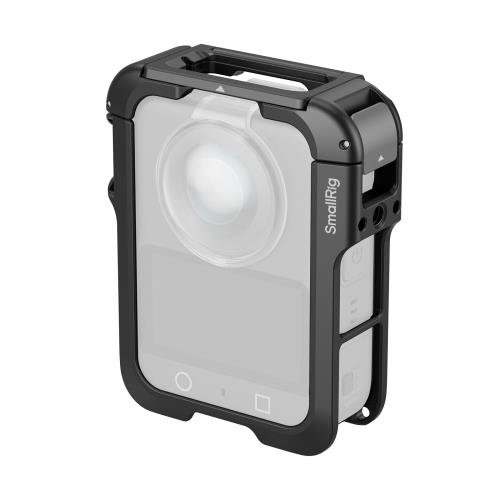 SmallRig DJI Osmo 360用カメラケージ アルミケース保護フレームマウント OSMO 360用拡張ハウジングシェル 5704