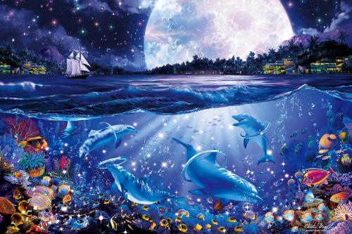 ジグソーパズル　1000ピース　LASSEN　ファンタスティック オーシャン 81yWFNyixsL._AC_UF350,