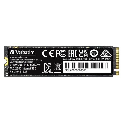 Verbatim バーベイタム NVMe PCIe Gen4.0x4 PCIe4.0 Vi5000続きもの 2結核症 最大限度読み込む 5000MB 国内IO Data受け支える 31827-J