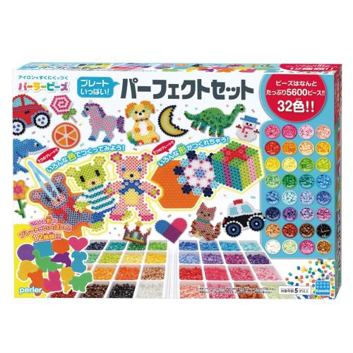 カワダ(Kawada) パーラービーズ プレートいっぱい!パーフェクトセット 80-54386