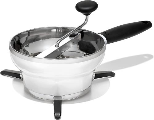 OXO オクソー 裏ごし器 ボンネット 圧砕機 白いこと