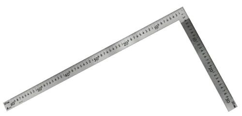 シンワ測定(Shinwa Sokutei) 曲尺 中金鳴りわたる型ステン 60cm×30糎後押し2尺×1尺 併用目盛 1819ah 63412