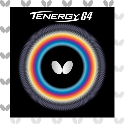 バタフライ(Butterfly) 卓球 ラバー テナジー・64 裏ソフト テンション (スピン) 05820 ブラック 中