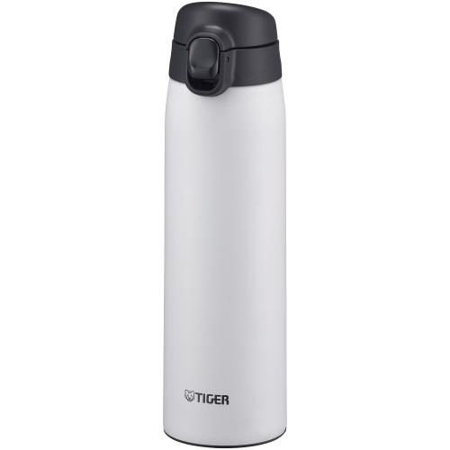 タイガー魔法瓶(TIGER) タイガー 水筒 600ml ワンタッチ マグボトル ステンレスボトル 真空断熱ボトル 保温保冷 在宅 タンブラー利用可 スノードロップ(ホワイト) MCT-K060WT