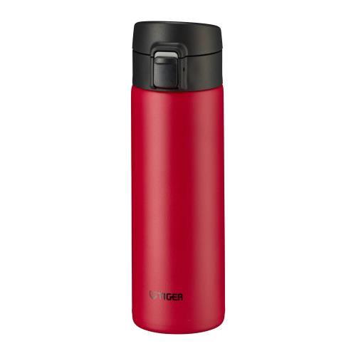 タイガー魔法瓶(TIGER) 水筒 480ml マグボトル ワンタッチ 軽量 ステンレスボトル 真空断熱 保温保冷 レッド MKA-K048RK