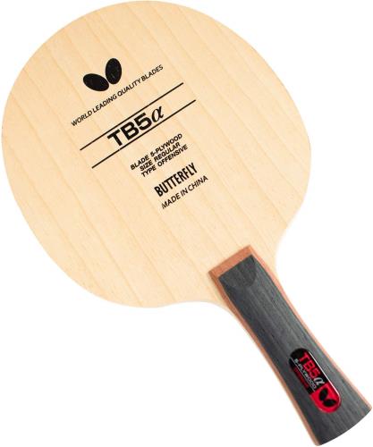 バタフライ(Butterfly) 卓球 ラケット 入門向け TB5アルファ シェークハンド 攻撃用 5枚合板 フレア 37001