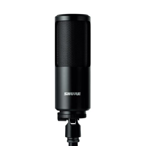 SHURE シュア SM4 ホームレコーディング用マイクロホン SM4-K : コンデンサーマイク XLR 単一指向性 プロ仕様 レコーディング 録音 ボーカル 楽器 ミュージシャン YouTube Vtuber 動画配信 宅録 実況 DTM ゲーム ゲーミング ポッドキャスト コンテンツクリエイター 干渉防止