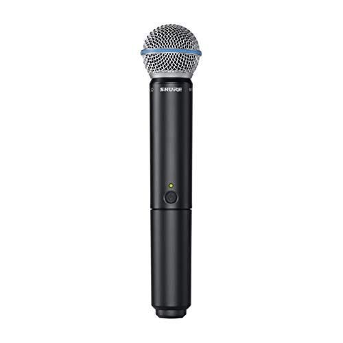 SHURE シュア ワイヤレスマイク ハンドヘルド型 送信機 BLX2/B58 : プロ 仕様 歌 歌手 ボーカル パフォーマンス ライブ イベント プレゼン 演説 カラオケ 最大6チャン