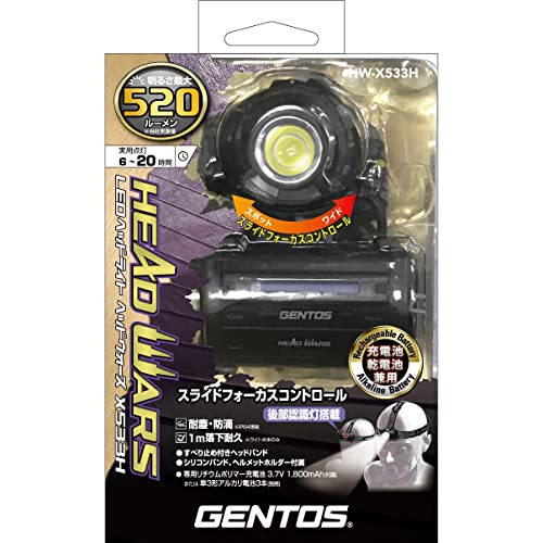 ＧＥＮＴＯＳ ＬＥＤ変わり種式前照燈 ヘッドウォーズＸ５３３Ｈ