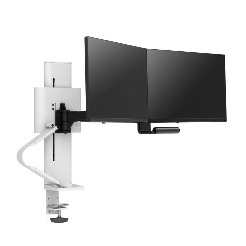ERGOTRON エルゴトロン TRACE (トレース) デュアル モニターマウント ホワイト/白 27インチ(3.7~9.8kg)まで VESA規格対応 45-631-216