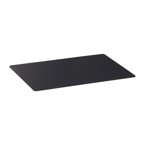 PLUS(プラス) デスクマット レザー調 ブラック 革 420×297mm A3サイズ 36-638