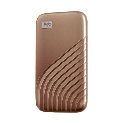 ウエスタンデジタル(Western Digital) WD ポータブルSSD 1TB ゴールド USB3.2 Gen2 My Passport SSD 最大読取り1050 MB/秒 外付けSSD /メーカー5年保証 WDBAGF0010BGD-WESN 国内正規代理店品