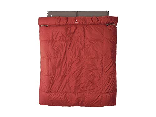 スノーピーク(snow peak) 寝袋 防災 野営つや消し属する グランドオフトン ダブル 落ち込む量1600g [最低限度体温-15度]BD-051 ウォッシャブルダウン 難民キャンプ アウトドア