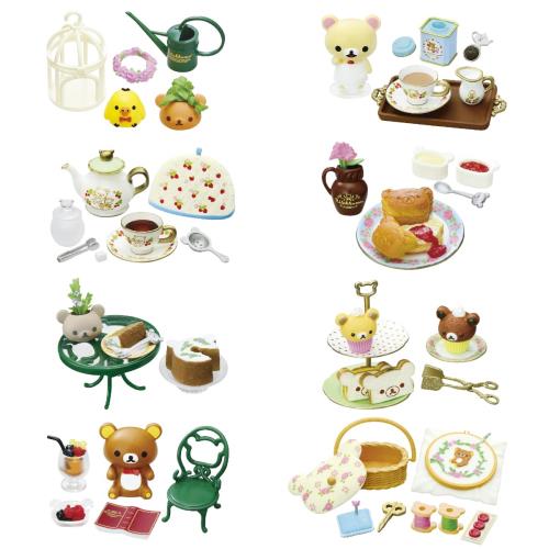 リーメント リラックマ 憧れのBritishi Tea Time 1BOX 約H115×W70×D50mm PVC、ABS製