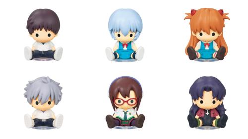 ペタドール / Petadoll　エヴァンゲリオン　全6種　コンプリートBOX Re-Ment Petadoll Evangelion 6-Pack Box Figure Set
