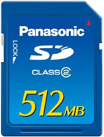 パナソニック RP-SDR512J1A SD記憶装置歌留多(512MB)